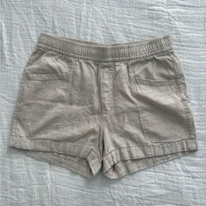 Old Navy High-Waisted Linen-Blend Pull-On Shorts